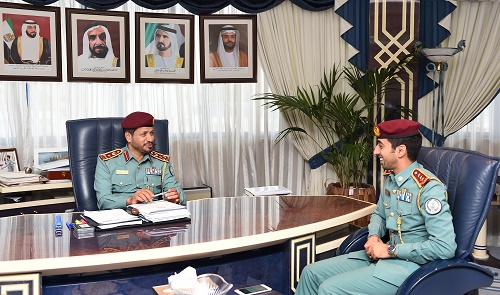 Sharjah Police Chief meets Ministry of Interior's Youth Council representative  